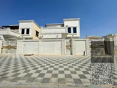Villa for sale in Al Zahia – Ajman | 4 bedrooms | Includes registration and ownership fees, close 