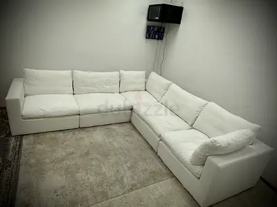 White color ws living modular sofa
