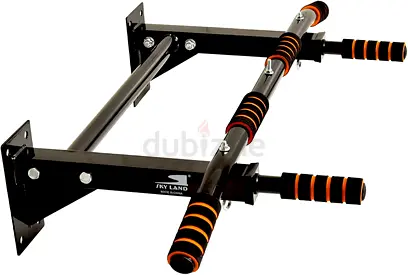 Wall-mounted Multi-grip Pull-up Bar with Foam Handles - Heavy Duty (not open)