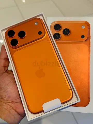 Apple iPhone 17 pro max , 256GB , Cosmic orange colour