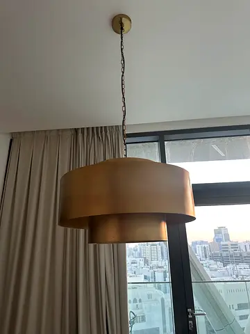 Curated visual reference: Gallery Detail: Classifieds Modern Brass Ceiling Light Fixture Pendant Lamp 3 Bulb