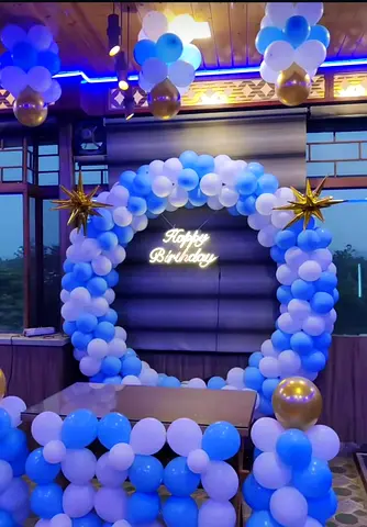 Balloons decorations services Available