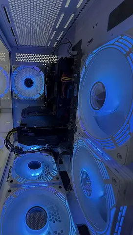 Custom Gaming Desktop PC with 6 RGB Fans Intel Core i9 10th Gen 32 GB DDR4 RAM 1TB SSD 1TB HDD
