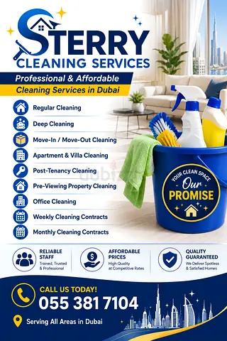 🏠 Professional Deep Cleaning Services in Dubai | Apartments, Villas  Offices
