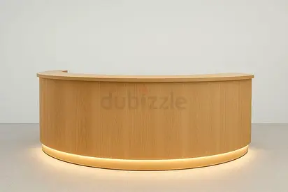 Modern Minimalist Reception Desk