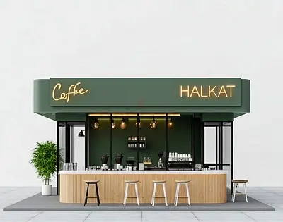 Beautiful coffee shop