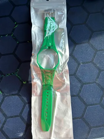Green Silicone Replacement Watch Strap Swtach POP