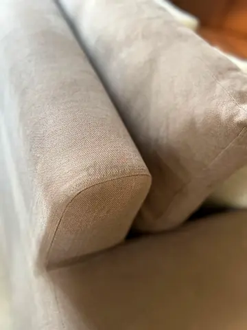 Beige 5-seater sofa in good condition