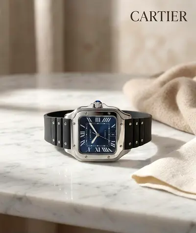 Mens cartier santos watch