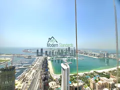 High-Floor 4BR Apartment | Elite Residence | Full Palm and Sea Views
