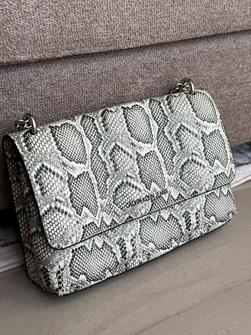 Calvin Klein Jeans Snake Print Shoulder Bag