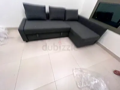 Ikea sofa cumbed brand new never used with big storage space L shape