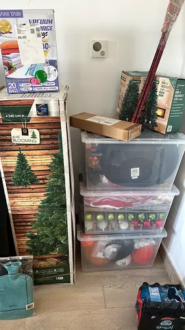 Artificial Christmas Tree with Decorations and Storage Boxes Harry Potter Xmas and Halloween