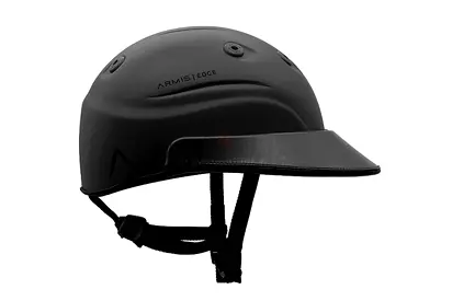 Armis Edge Riding Helmet with Visor - Black, Good Condition