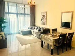 Furnished 2BR Apartment | Sydney Tower JVC | Balcony &amp; City View