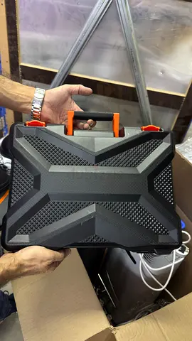 Portable Tool Kit Case with Handle - Hard Plastic