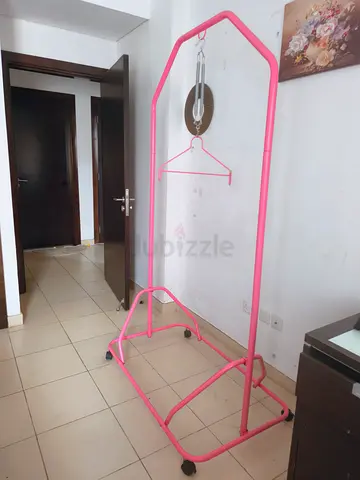 Baby Bouncer/Swing Frame with Fabric Seat (Pink) - Free Standing