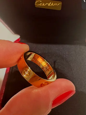 Cartier Love ring Yellow Gold 18k 56MM size
