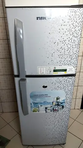 8 month Used Nikai Top-Freezer Refrigerator - Good Working Condition,