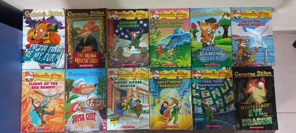 Geronimo Stilton Books Mixed