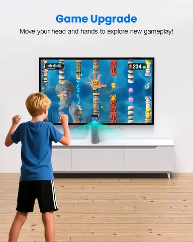 Motion Gaming Console for Kids Active Video Game System with 28 Built-in