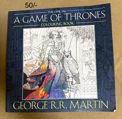 Game of thrones coloring book