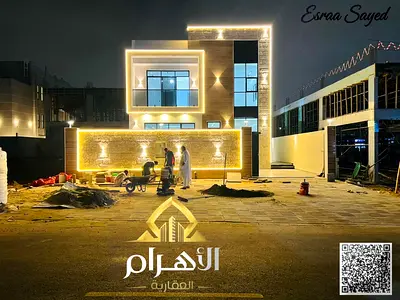 جاهزة بالكهرباء والمياة بتسجيل مجاني | تملك فيلا فاخرة بمسبح بالحليو 2 عجمان | 4 غرف ماستر | لقطة بسعر تنافسي