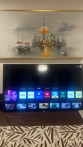42-50 Used Philips 4K Ultra HD Smart LED TV- Good Working Condition