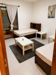 Very nice private room for two male In Albarsha one near dubai internet city metro station
