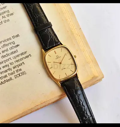 Omega original watch gold plated