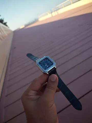 Men watch Cartier