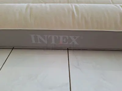Intex Inflatable Air Mattress - Single, Used-Intex pump