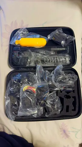 GoPro Hero4 Hero 7, Hero 6 Hero 5 SJCAM Yi Action Camera Accessory Kit with bag