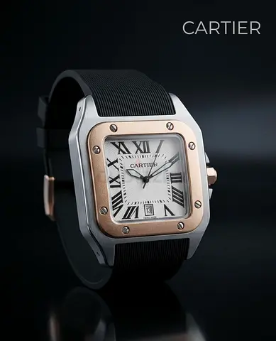 Mens cartier santos watch