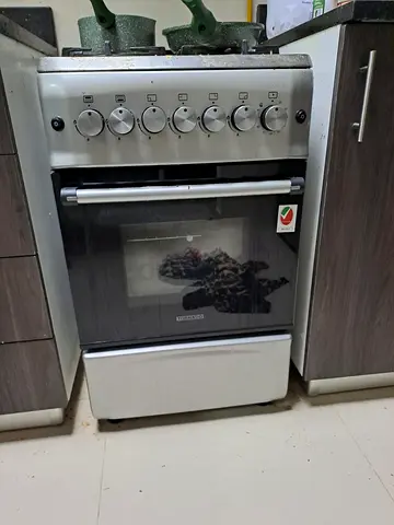 Tornado 50x55cm Freestanding Cooker, Full Gas Cooking Range with 4 Burners