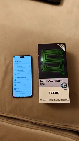 Techno pova slim 256/8GB