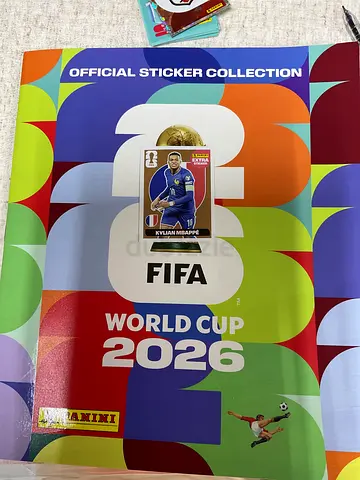 Kylian mbappe Panini FIFA World Cup 2026 extra sticker card  (Unused)