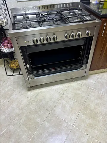 Glem Gas 90×60 cm Cooker – Needs Oven out Door Glass Replacement