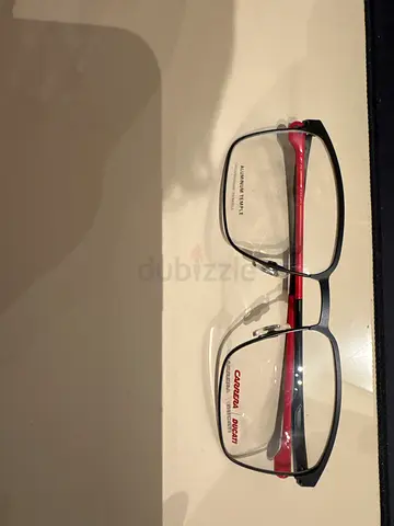Carrera Ducati prescription eyeglass frames, aluminium temple, brand new with case