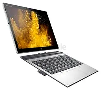 2-in-1 Detachable Laptop - Thin Silver Tablet with Keyboard (Good Condition)