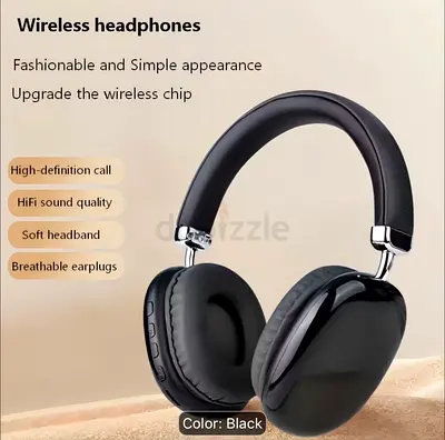 Sleek Wireless Bluetooth Headphones – Premium HiFi Sound  Minimalist Design (Brand New)