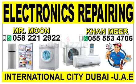 Repairing washing machine and fridge