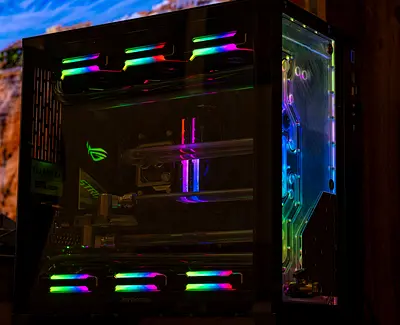 Watercooled High Performance Gaming PC - RTX 3090, Ryzen 7 5800X, 32GB RAM