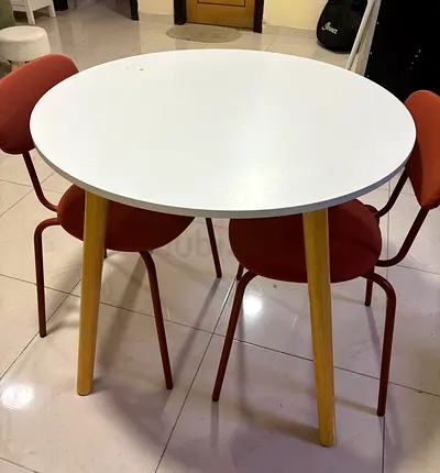 Dining table with chairs