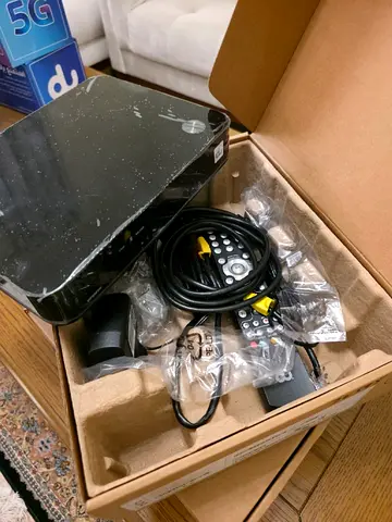 Brand new Set-Top Box with Remote and Cables