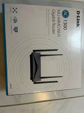 D-Link AC1300 MU-MIMO Wi-Fi Gigabit Router DIR-853