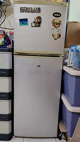 Used two-door refrigerator - compact top-freezer, working condition