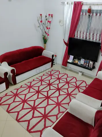 Sofa and carpet