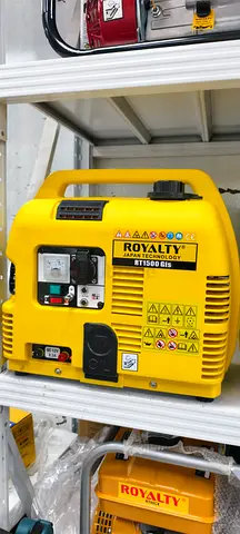 Royalty RT1500 Gas Portable Inverter Generator - Good Condition
