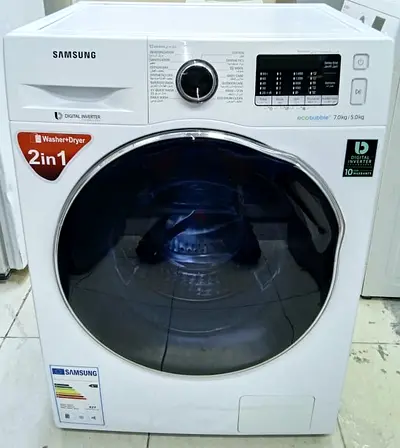 Samsung(2025) 2in1 7kg/5kg Washer/Dryer+FREE DELIVERY+Combo!!! Washing Machine For Sale!!!